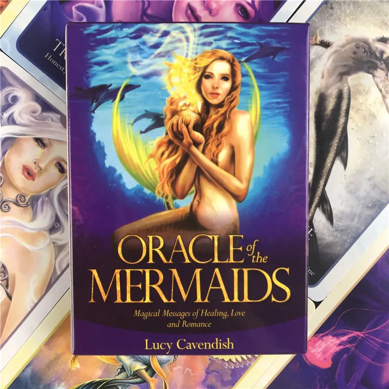 

Hot sale HD knight tarot card factory made high quality Mermaids tarot entertainment game