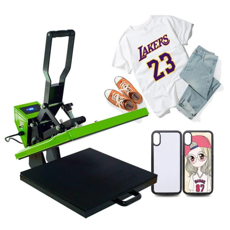 

Heat Press Machine Flat Heat Press Textile Sublimation Heat Transfer Machine HPC480-3