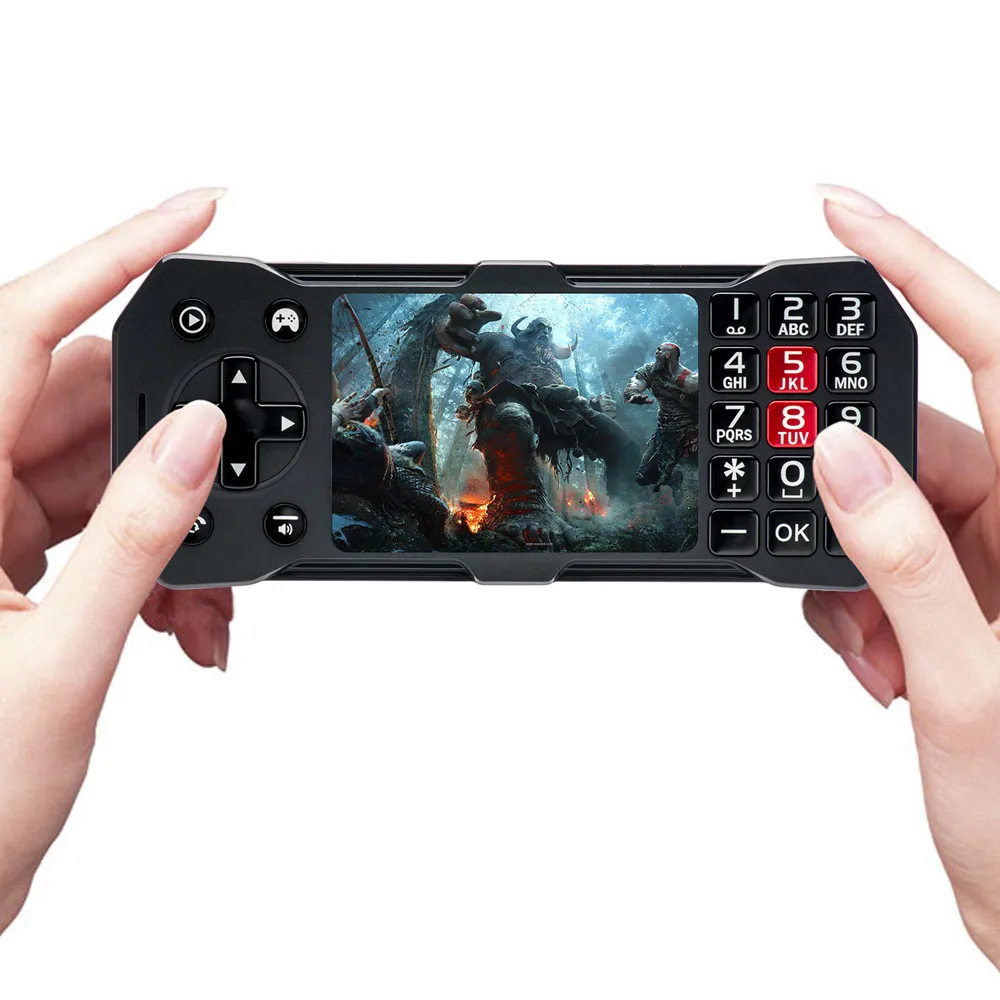 Портативный портативный игровой плеер Yingtai PS1 GSM 3 SIM карты мобильный телефон 2 8