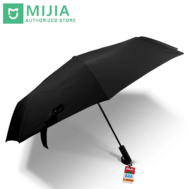 Зонт Xiaomi Mijia автоматический Солнечный дождливый алюминиевый ветрозащитный водонепроницаемый УФ для мужчин и женщин Лето Зима
