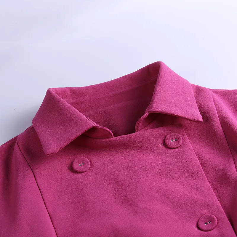 Комплект из двух предметов элегантный укороченный топ с длинными рукавами и юбка