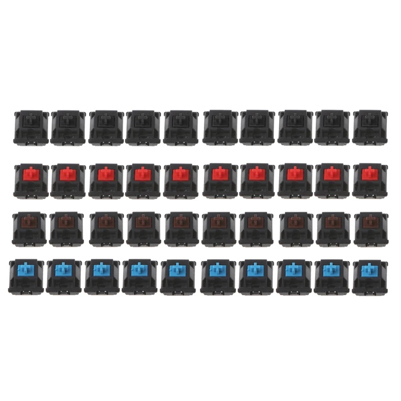 

10Pcs Mechanical Keyboard Original Cherry MX Switchs 3 Pin Feet