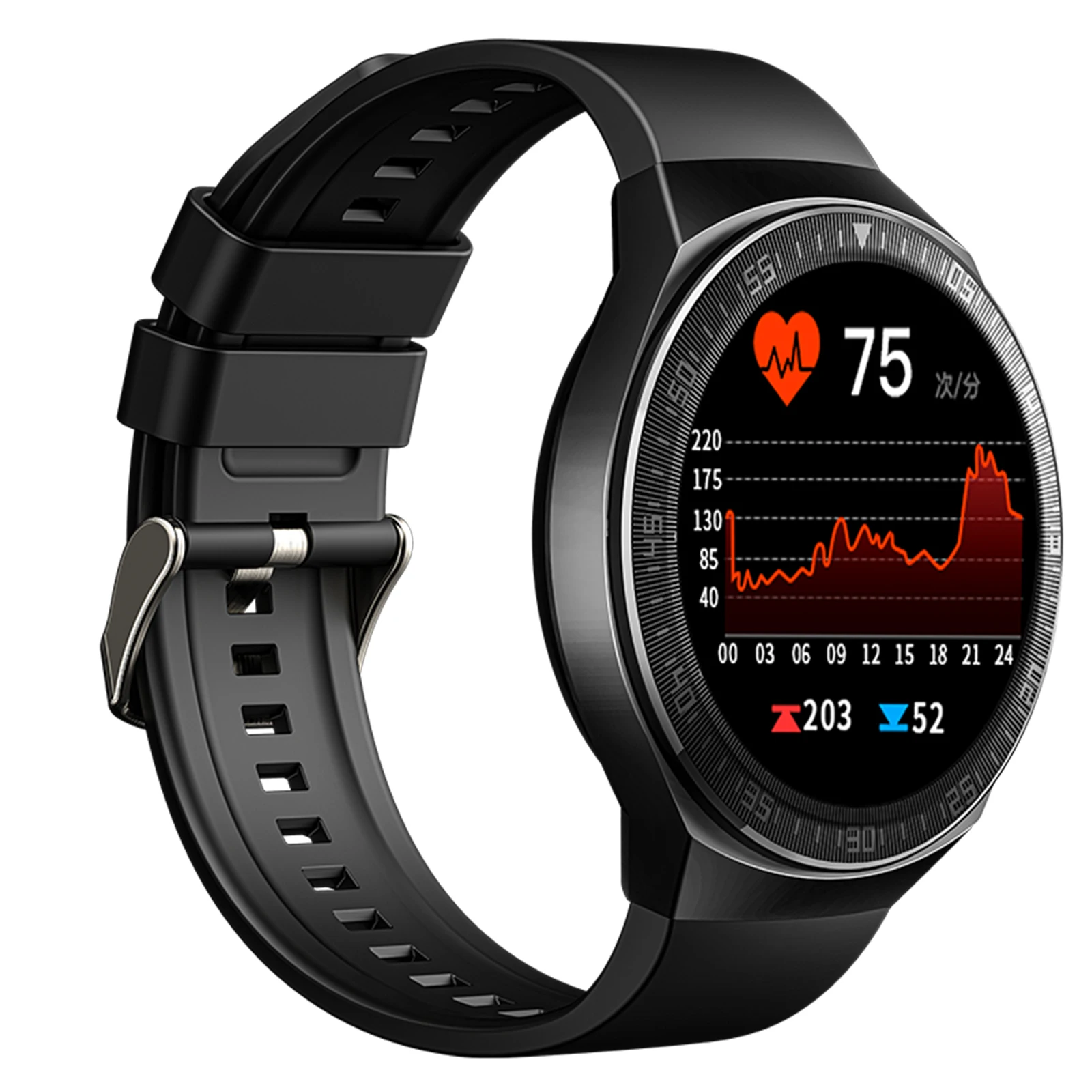 

MT3 Smart Bracelet 1.28'' TFT Full-Touch Screen 8G Music Player/BT Call/One-click Recording Strong Endurance Health Management