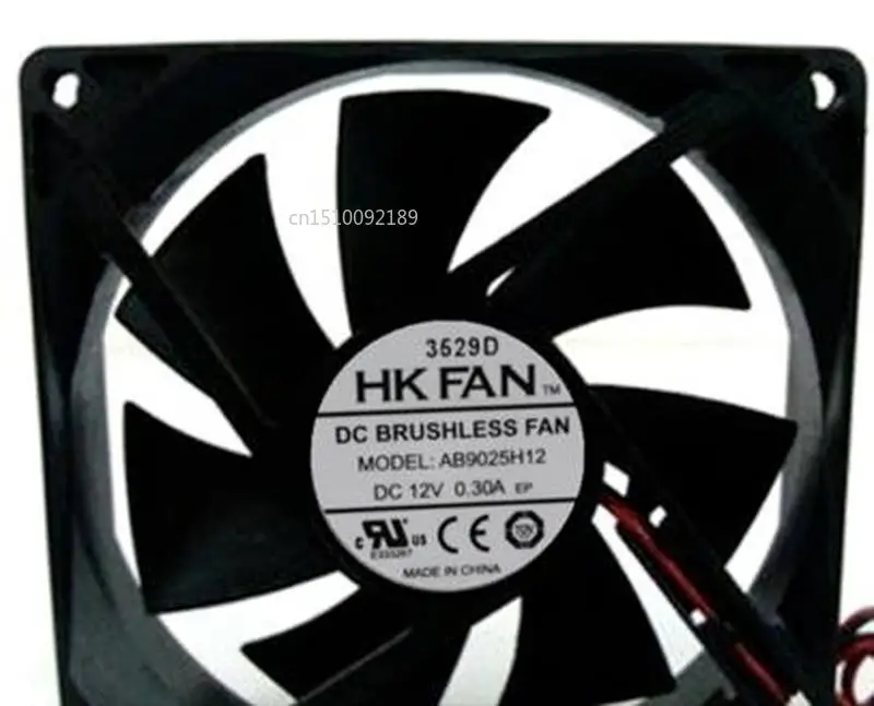 

for 9025 12V 0.3A AB9025H12 9CM cm Double Ball Cooling Fan