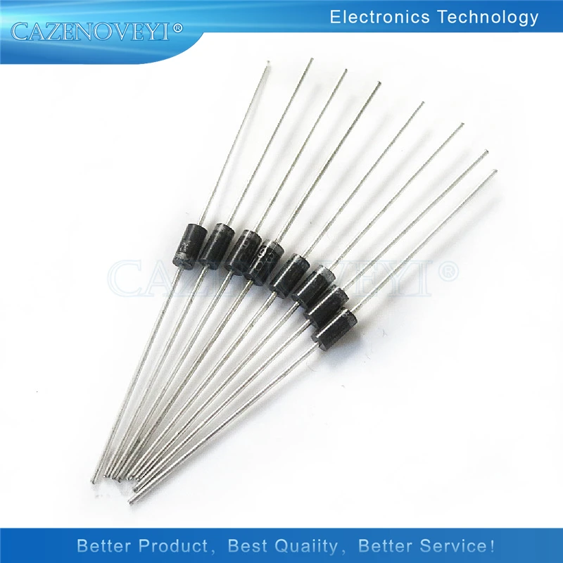 50PCS 1N5817 1N5819 1N5399 1N4937 1N4004 Schottky Rectifier Diode 1N4001 1N4007 UF4007 HER107 FR207 FR157 FR107 RL207 DO 41|Диоды| |