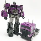 AOYI Новинка 18 см; Модные босоножки фиолетового цвета трансформации робот Классические игрушки Аниме фигурки самолет модель автомобиля, спортивный костюм для мальчиков, подарок SS38 H6001-4C