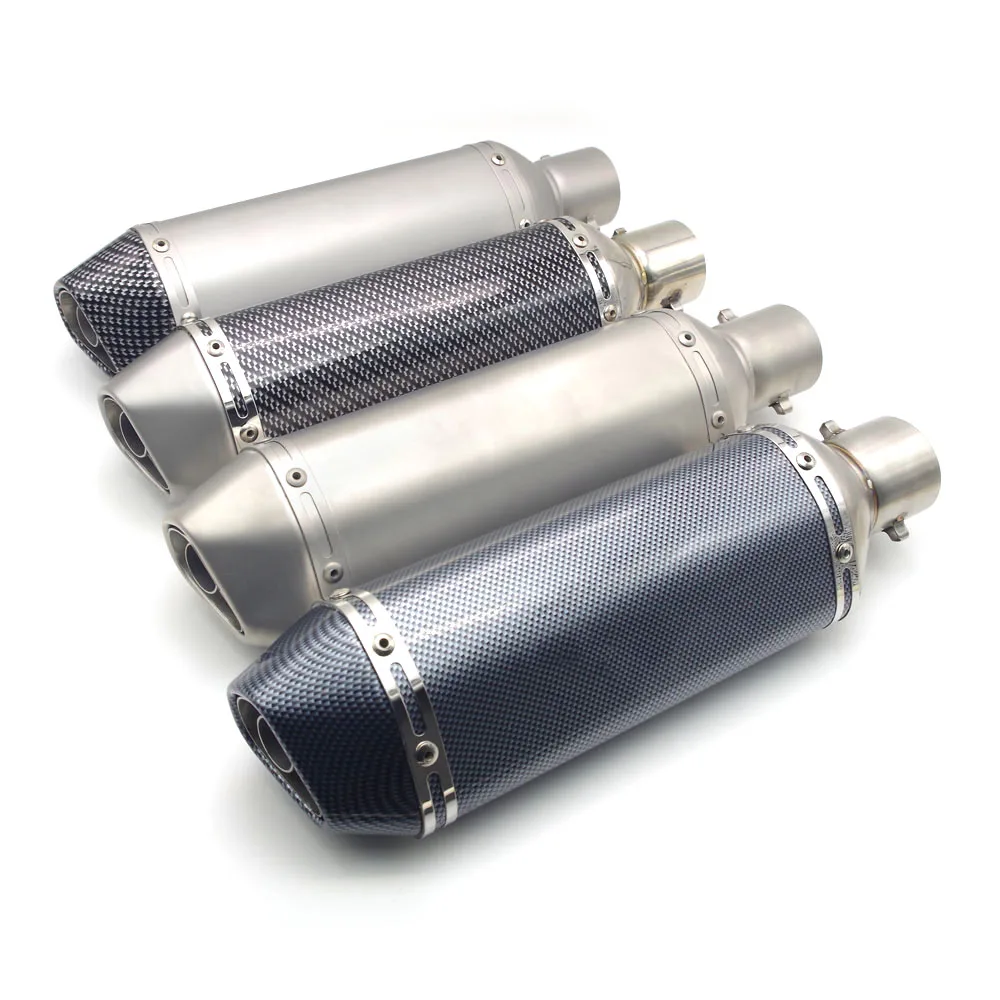 Универсальный глушитель для выхлопной системы мотоцикла ducati scrambler suzuki gsr 600 bws 125