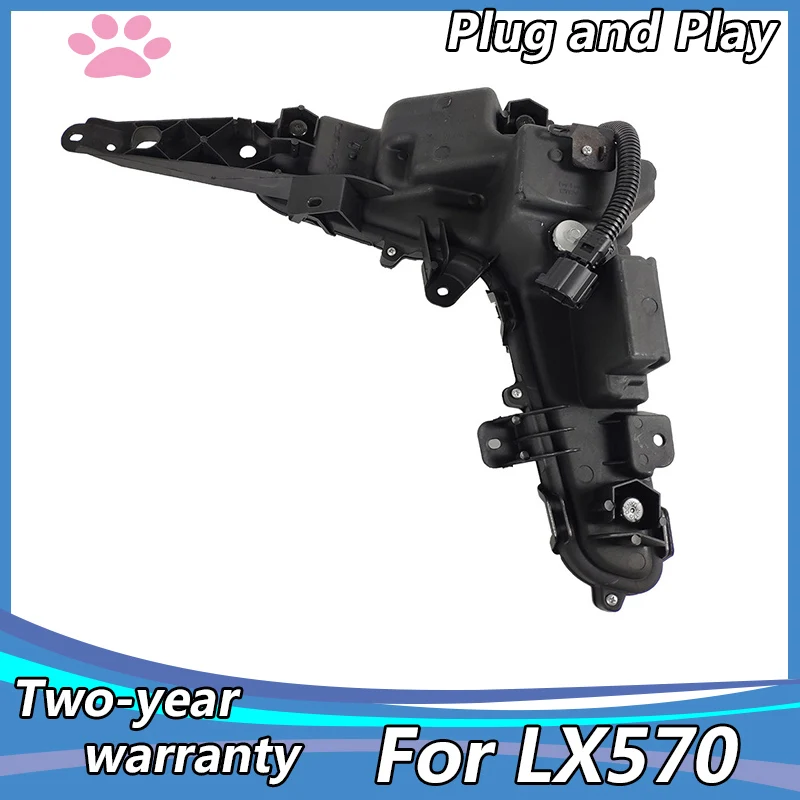 

Car Styling lampa przeciwmgielna dla Lexus 2016-2019 LX570 LED foglight LED DRL dla LX570 OEM wersja LED obiektyw lampa przeciwm