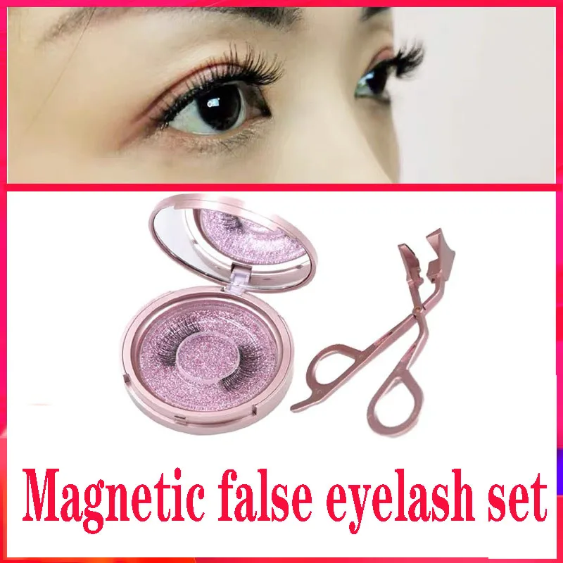 

3D Magnetic Eyelashes and Eyeliner Set Natural Long False Mink Magnetic Lashes Wholesale In Bulk Reusable Beauty Make Up Tools.