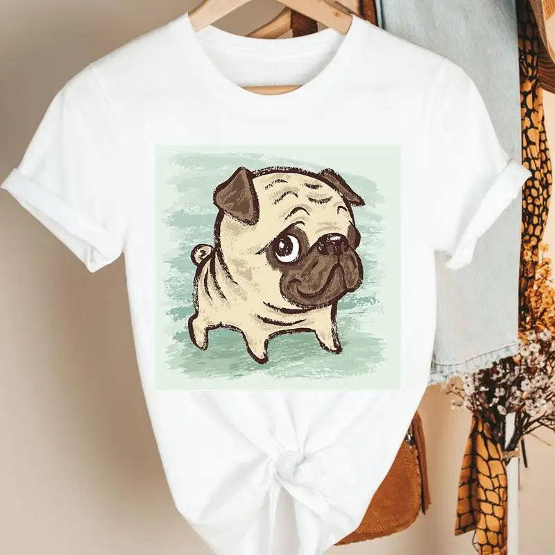 

Women T Tee Fashion Watercolor Lovely Short Sleeve Clothes Female Printing Lady Print Cartoon Graphic Tshirt Top Casual T-shirt