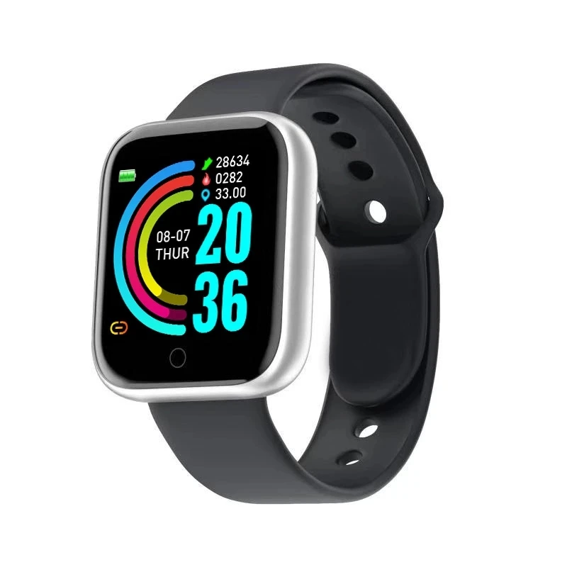 

Mi Eco-Chain Y68 Smart Watch Men's Women's Blood Pressure Heart Rate Tracker Smart watch Waterproof Sports Smart Watch
