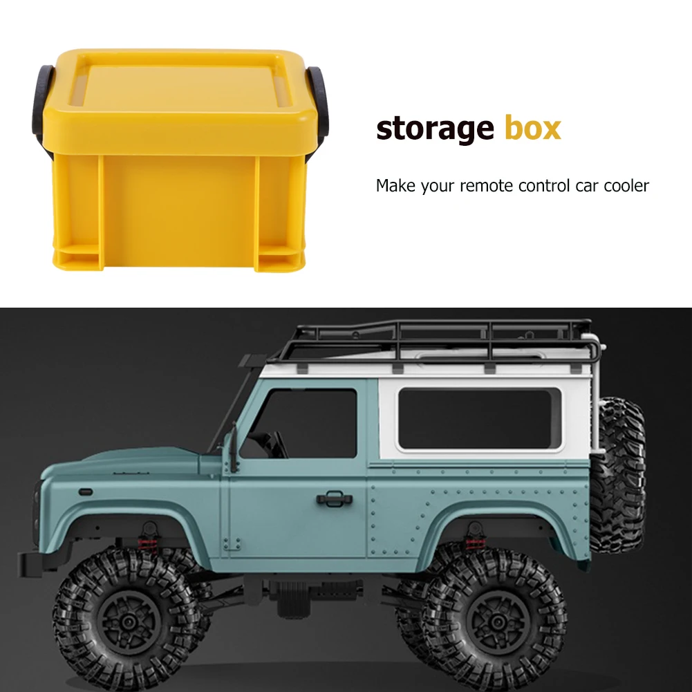 

Plastic Scale Storage Box Tool for 1/10 RC Rock Crawler Traxxas Hsp Redcat Rc4wd Tamiya Axial scx10 D90 Hpi RC Car Decoration