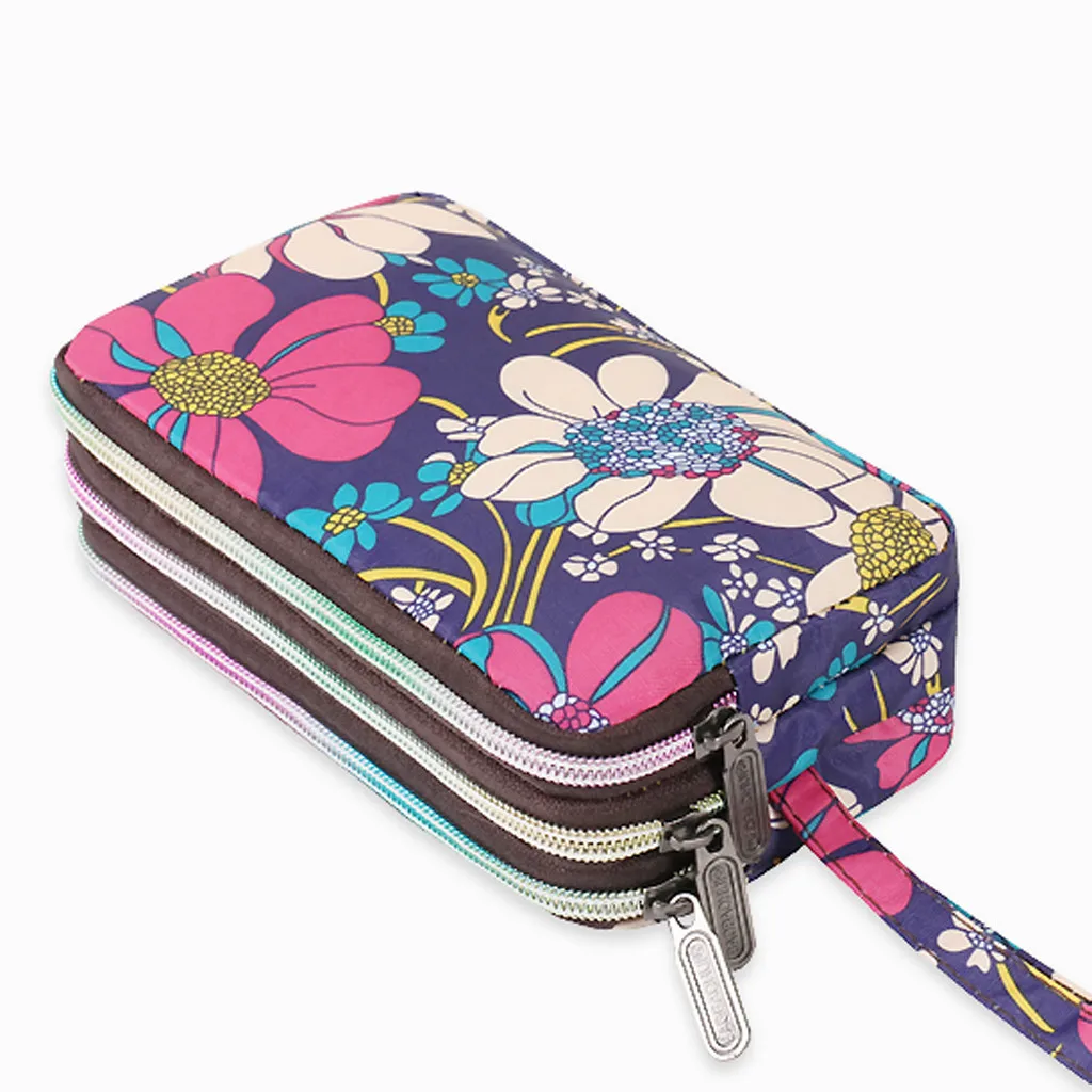 

2020 New Women Fashion Waterproof Ladies Long Style Purse Canvas Hand Bag Small Bag Mobile Phone Purse Bag Bolsa Feminina A50
