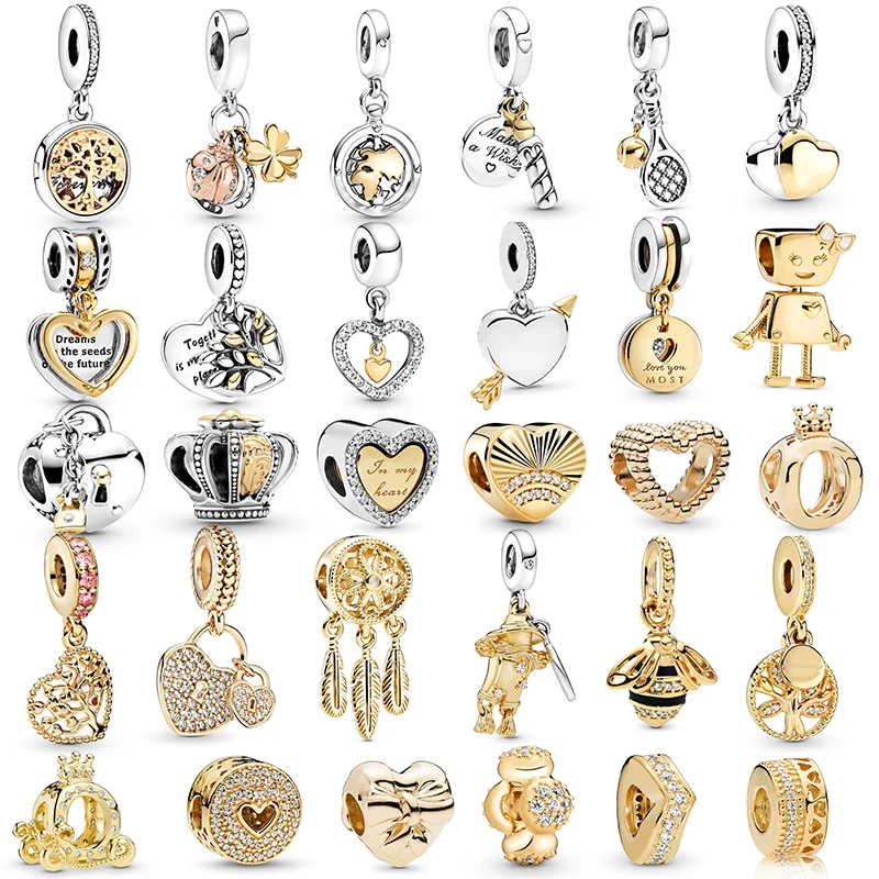 2 шт./лот золото цвет жизни дерево торт ко дню рождения Очаровательные бусы