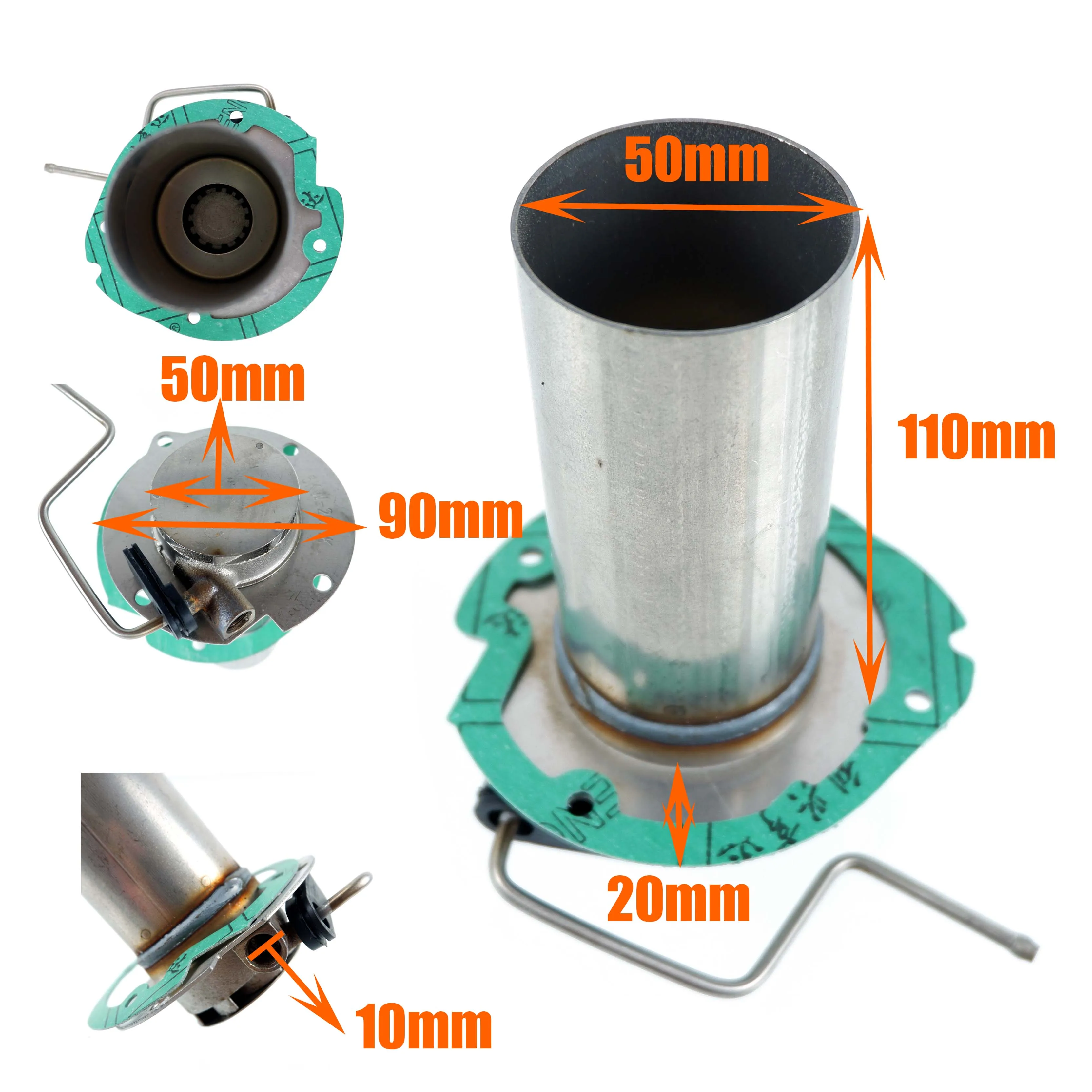 Продажа Воздушный дизельный парковочный нагреватель 5 кВт, вставные горелки, камеры сгорания, комбатор и прокладка для Eberspacher Airtronic 252069100100