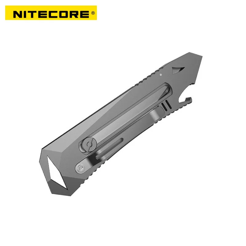 Титановый универсальный нож Nitecore NTK10 для самообороны Многофункциональный