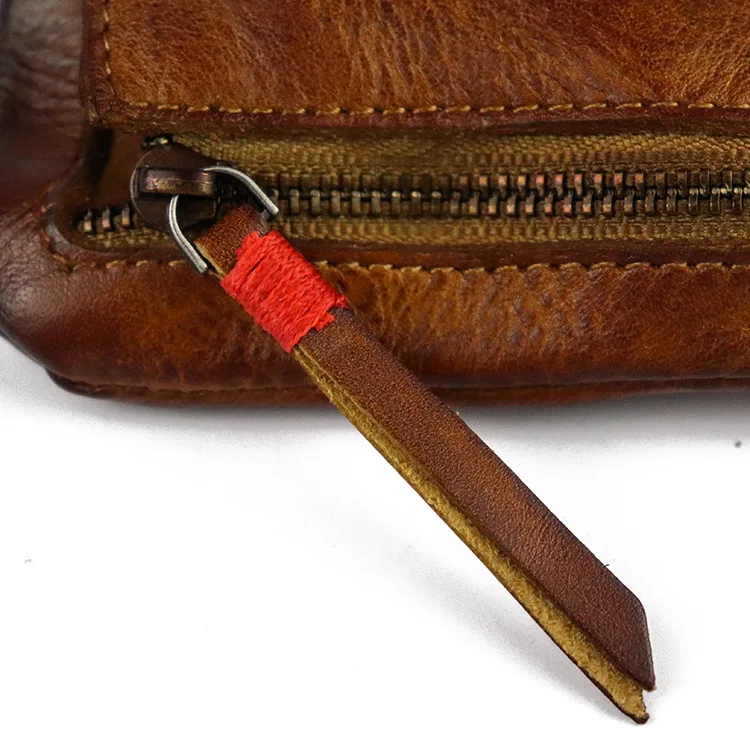 Кошелек мужской винтажный кожаный | Багаж и сумки