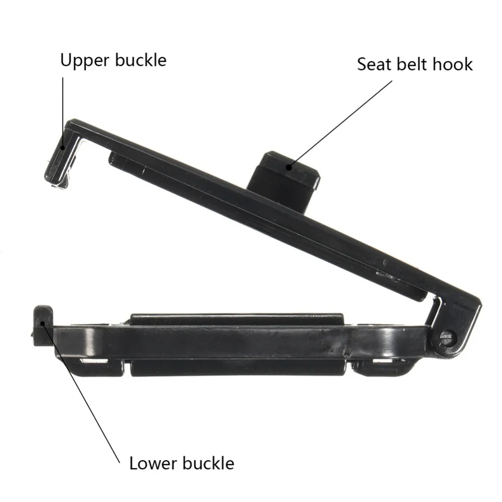 2 шт. ремни безопасности автомобиля зажимы ремня пряжки регулятора блокировки