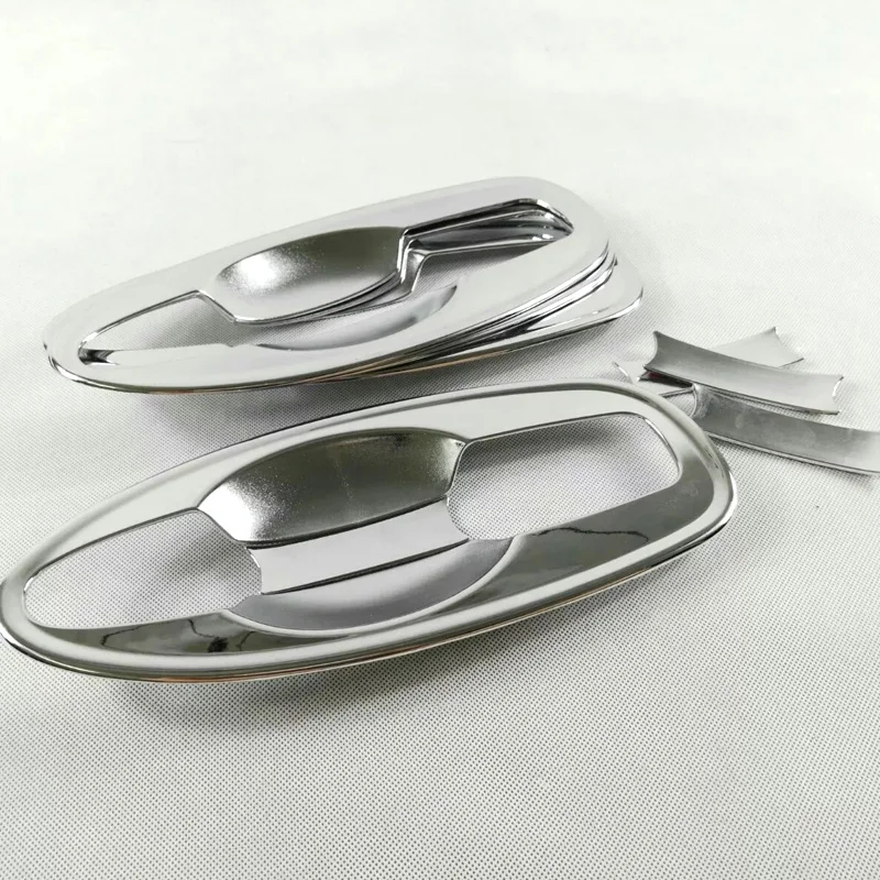 Для Renault Kadjar 2016 2017 2018 2019 ABS Хромированная дверная ручка крышка чаши отделка чашки