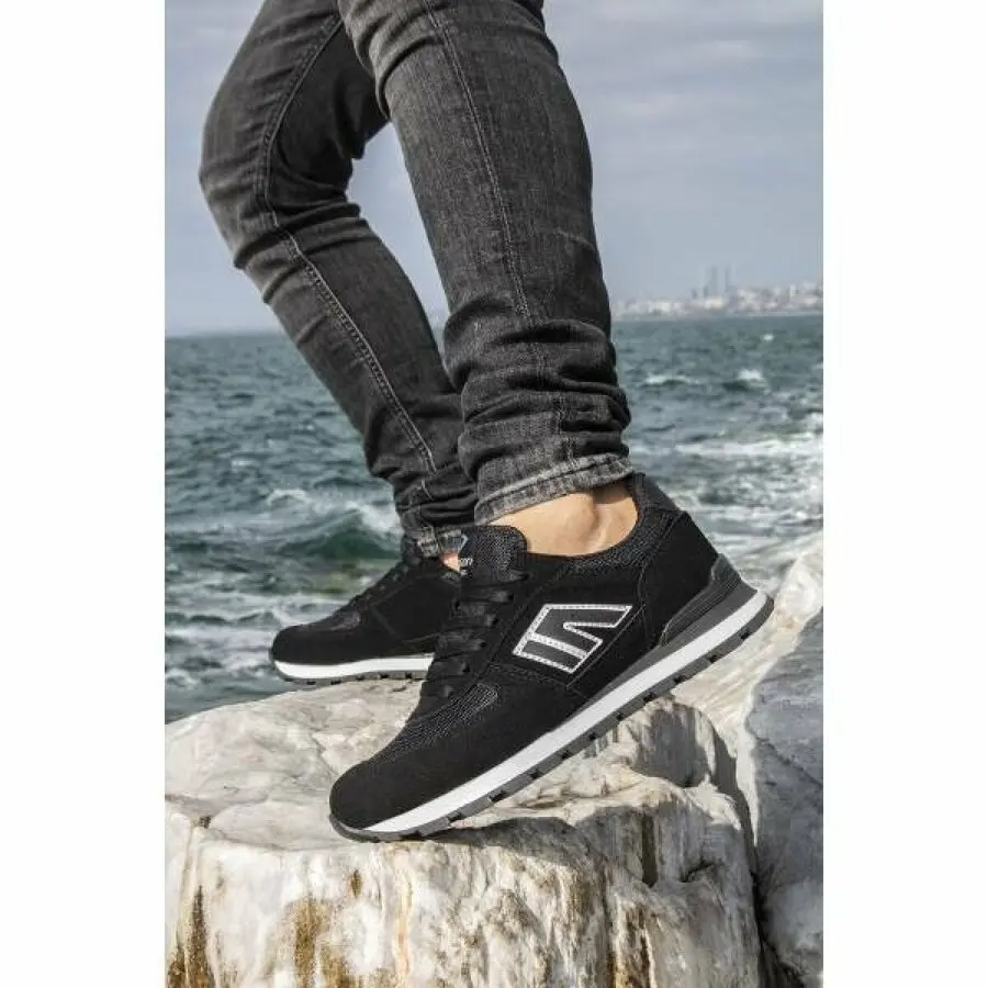 

Ayakkabix Dragon Porsh Casual Men'S Sport Shoes Black-White