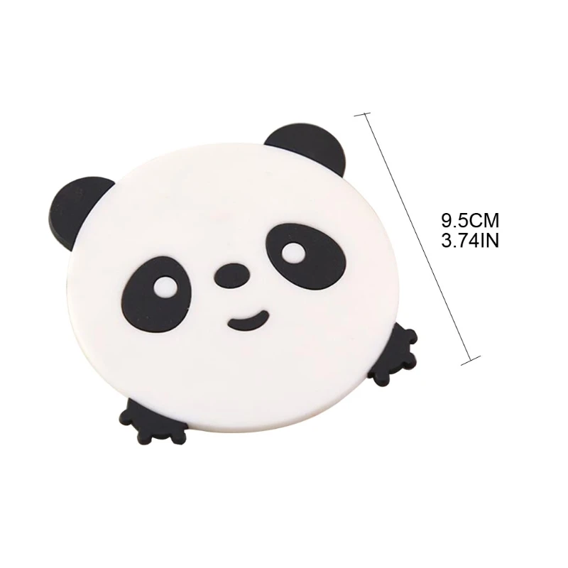 

Cartoon Animal Shaped Placemat Silicone Mug Coasters for Dining Table Drink Tea
