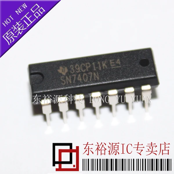 

10PCS/LOT SN7407N DIP14