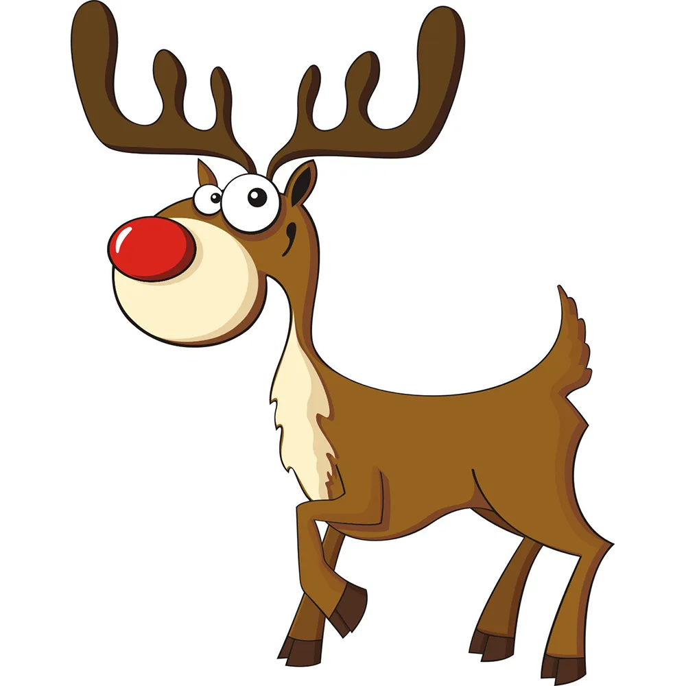 Мультяшный Рождественский олень металлические Вырубные штампы рукоделие для