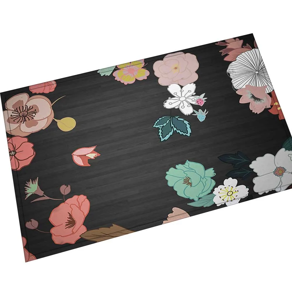 Zeegle напольный коврик с рождественским дизайном нескользящий кухонный для душа