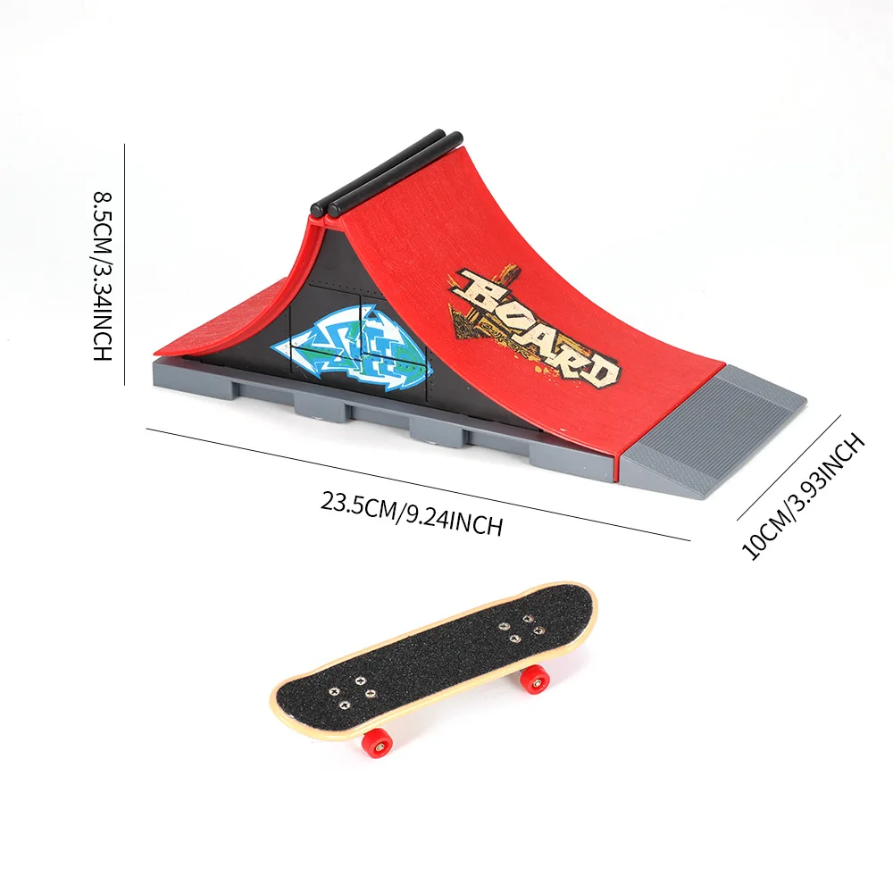

Cartoon Finger Skateboard Detachable Plastic Finger Skate High Quality Mini Cute Party Favor Alloy Skate Boarding Toys Gift