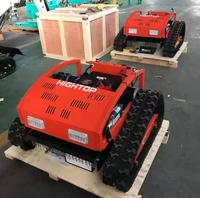 2021industrial gasoline remote control lawn mower robot for agriculture and home garden