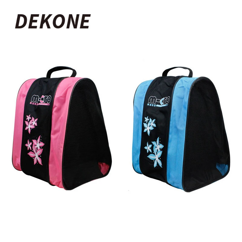 Украшения для коньков сумки переноски высококачественные красные синие катания