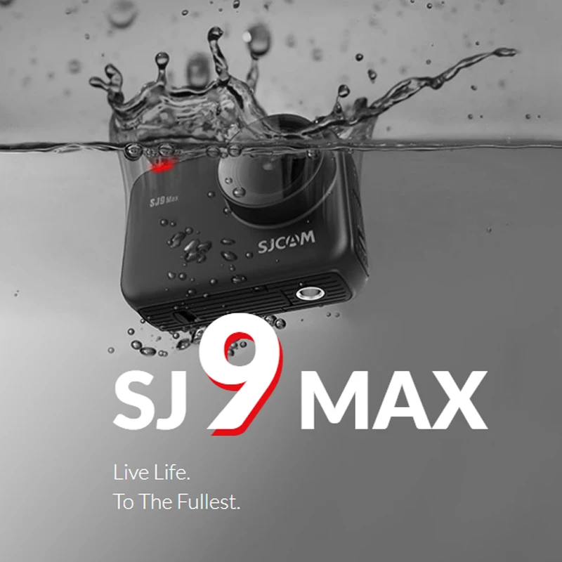 SJCAM SJ9 макс 3-Axis Gyro/EIS родной 4K30FPS Wi-Fi пульт для действий Камера Novatek NT96683 прямые трансляции 10m корпус Водонепроницаемый DV - Цвет: SJ9 Max
