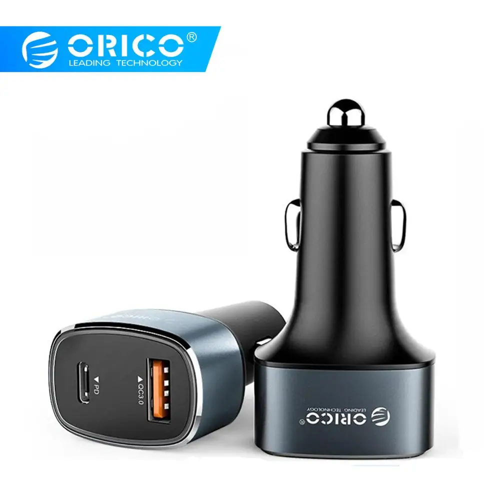 ORICO Быстрая зарядка PD QC3.0 два порта USB универсальное стандартное быстрое зарядное
