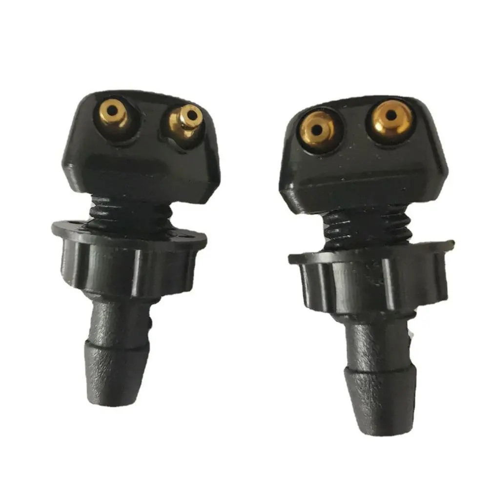 

NEW Car Friont Windshield Wiper Nozzle Jet Sprayer Kits Universal Sprinkler Water Fan Spout Cover Washer Outlet
