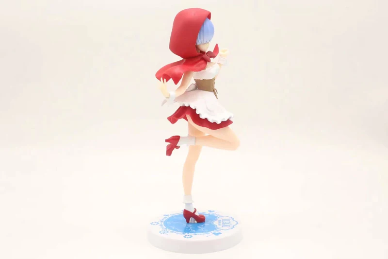 Re: Zero Hajimeru Isekai Seikatsu Rem/Ram Red Hood Ver. ПВХ кукла Фигурка Коллекционная Фигурка модель игрушка подарок