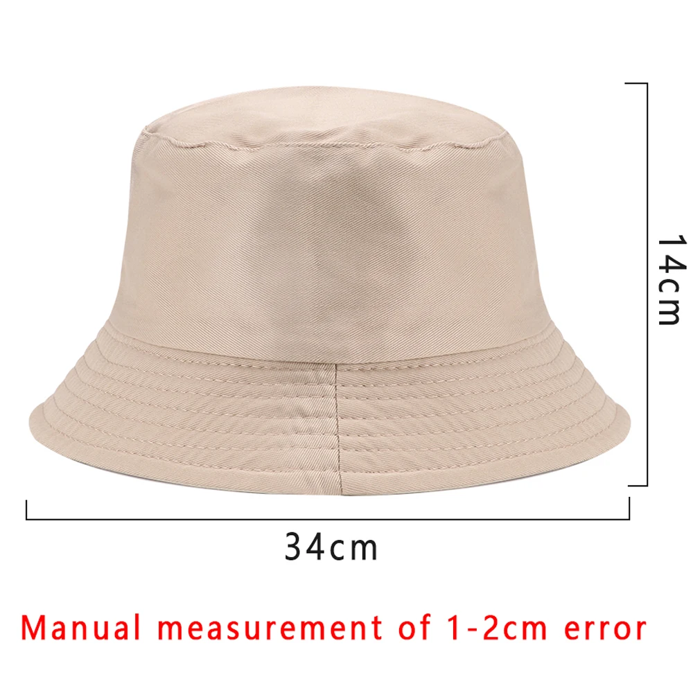 

Unisex Summer Foldable Bucket Hat Candy Color Fisherman Cap Casual Outdoor Sunscreen Cotton Sun Caps High Quality Children Girls