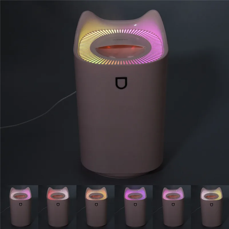 Увлажнитель Ароматизатор воздуха ультразвуковой 3300 мл светодиодный