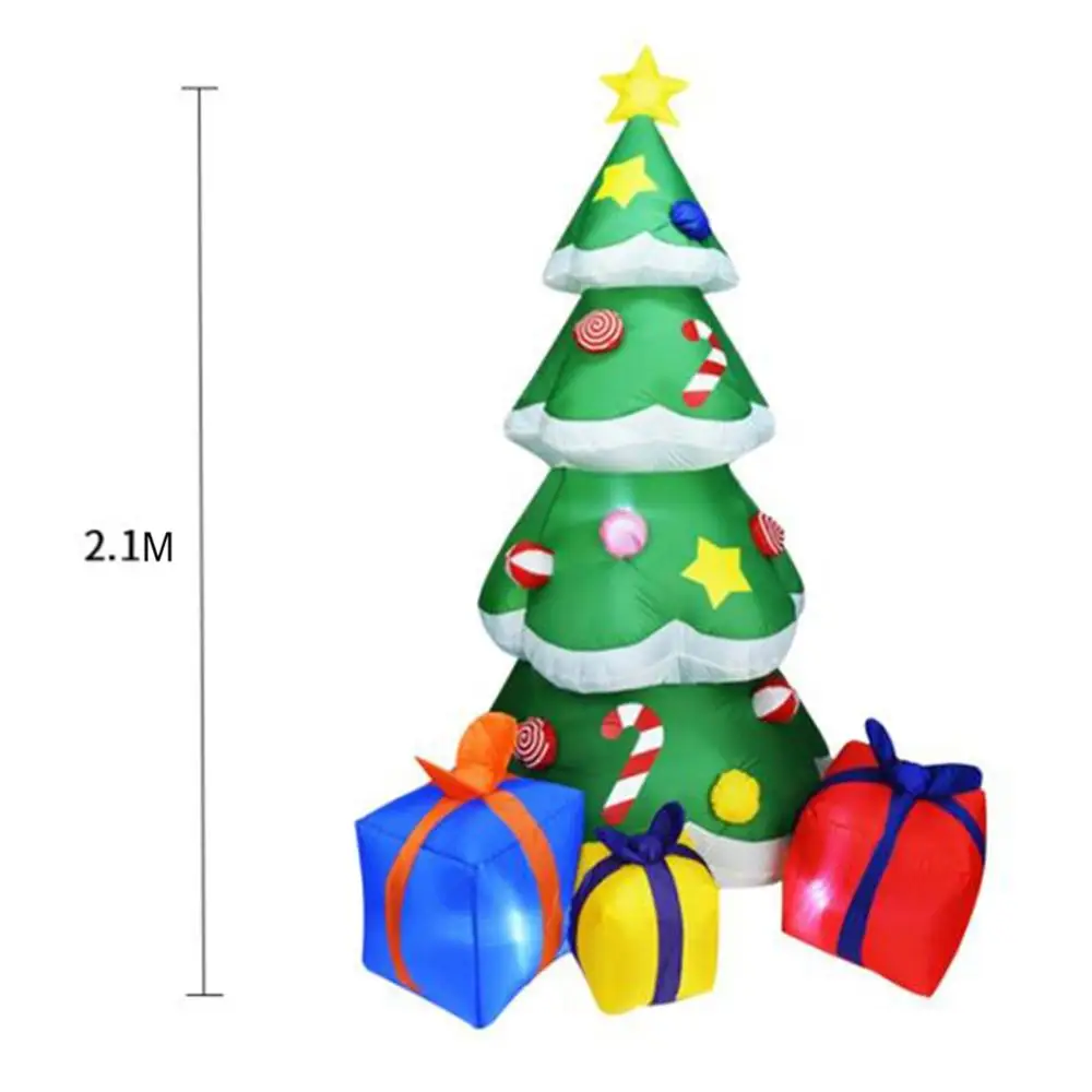 

Inflatable Toys Christmas Toys Home Garden Ornament Decoration Inflatable Led Lit Christmas Tree Lawn Yard Decoration