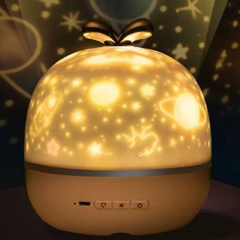 Детская музыка BT динамик проектор космическая Звездная ночь СВЕТОДИОДНЫЙ Ночник