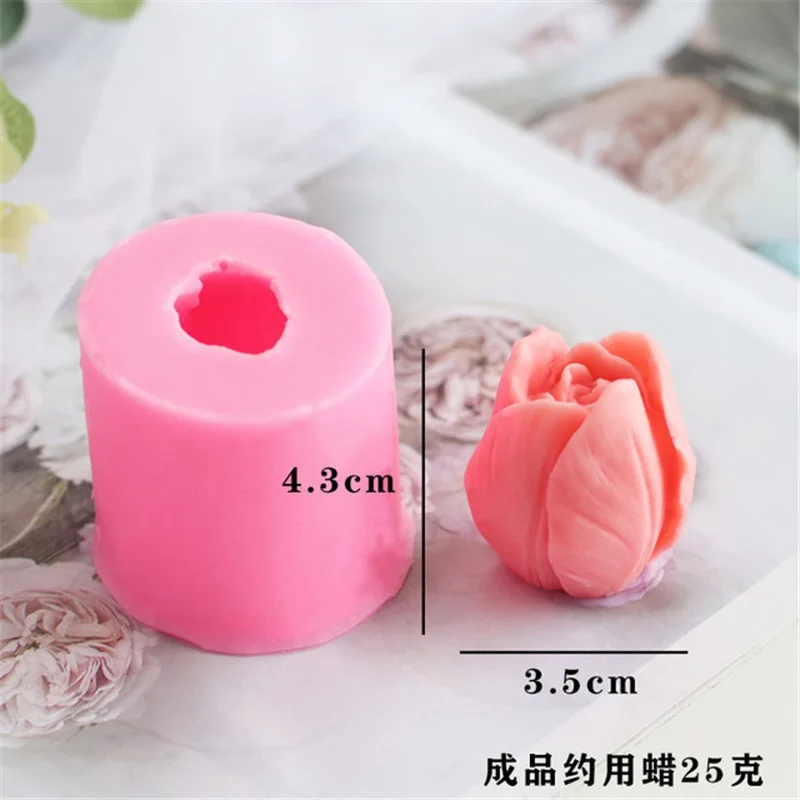 Силиконовая форма для шоколадного торта в виде тюльпана | Дом и сад