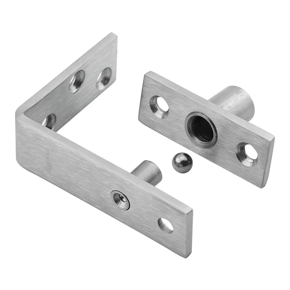 

Door Pivot Hinge Shaft 360 Degree Rotation Easy Install Universal With Screws Door Upper And Lower Shaft Hinge Positioning