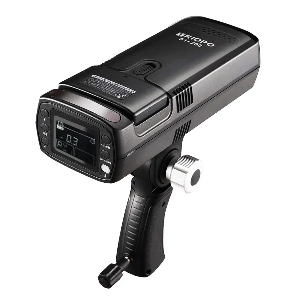 TRIOPO F1-200 ttl 2 4G HSS 1/8000s Карманный наружный флэш-светильник 200Ws с G1 триггером 2900mAh