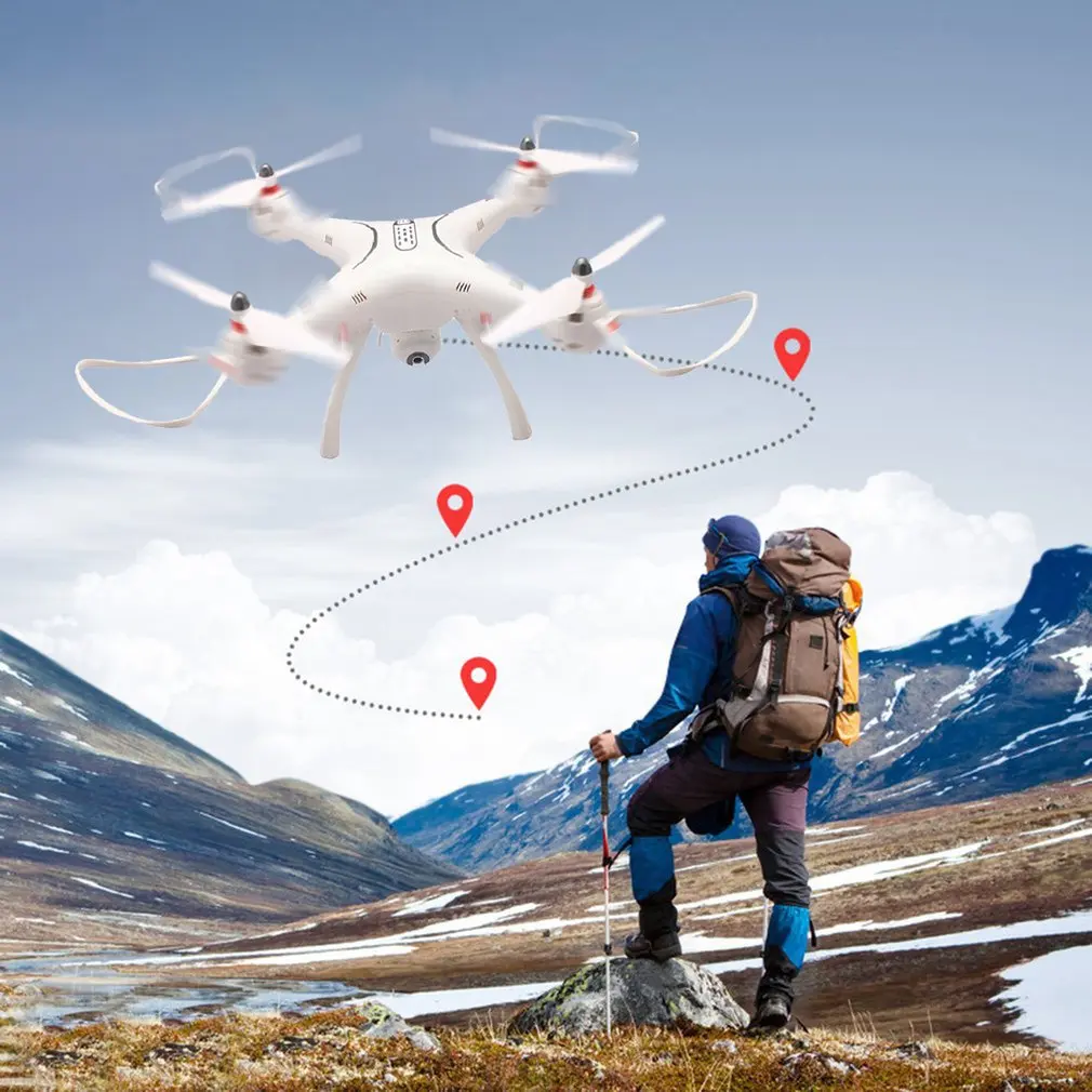

Four Axis Aircraft X8 PRO Drones With HD WIFI FPV Camera Include GPS FPV Professional Quadcopter Remote Control RC Helicopter