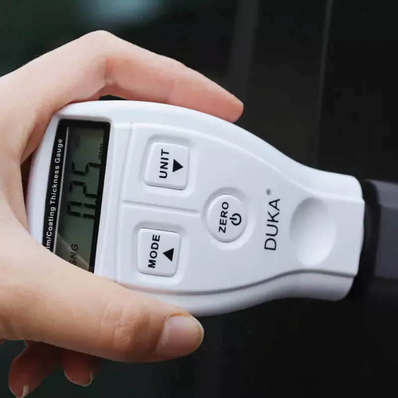 NEWEST Xiaomi DUKA CH-1 coating thickness gauge high sensitive probe LCD display can detect car paint paper film | Электроника