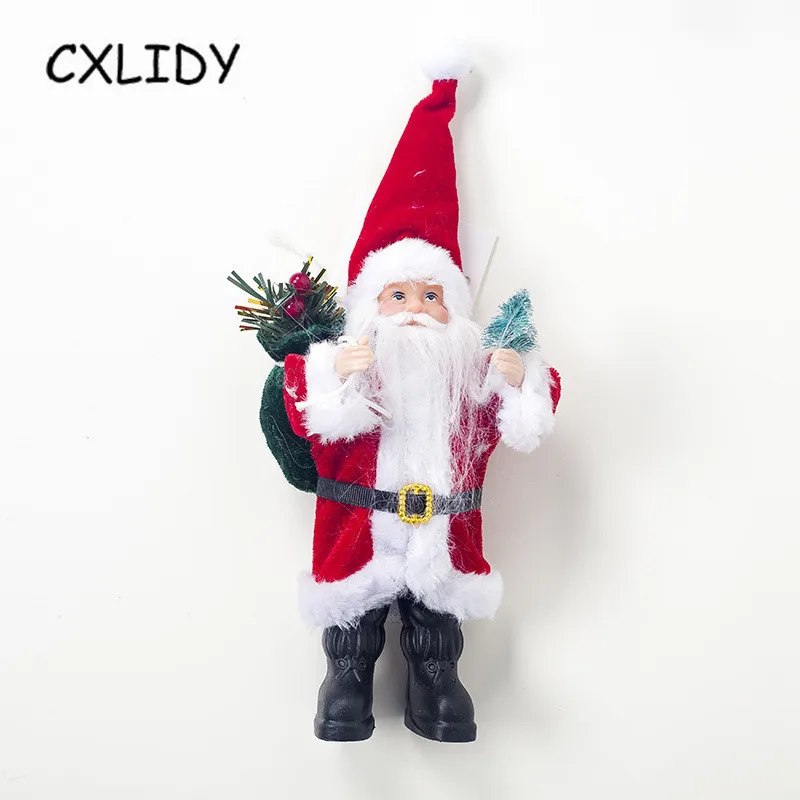 Santa Claus Doll Mini Creative Cloth Home Decoration Ornaments Christmas Party Supplies Gifts qq177 | Дом и сад