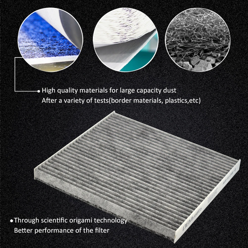 Автомобильный фильтр для кондиционера с активированным углем Jeep Cherokee KL 68223044AA