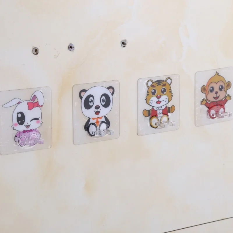 4 шт. Зубная щётка держатель прозрачный панда стендом Путешествия Туалет бритва