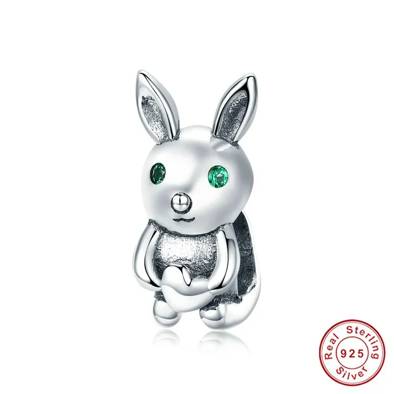 Подвеска для браслета из серебра 925 пробы с фианитами | Украшения и аксессуары