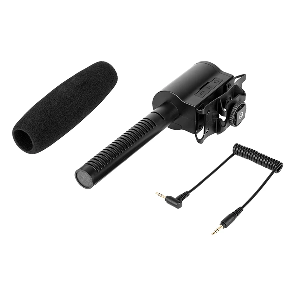 BOYA BY-DMR7 дробовик конденсаторный микрофон Встроенный флэш-рекордер для Canon Nikon Sony