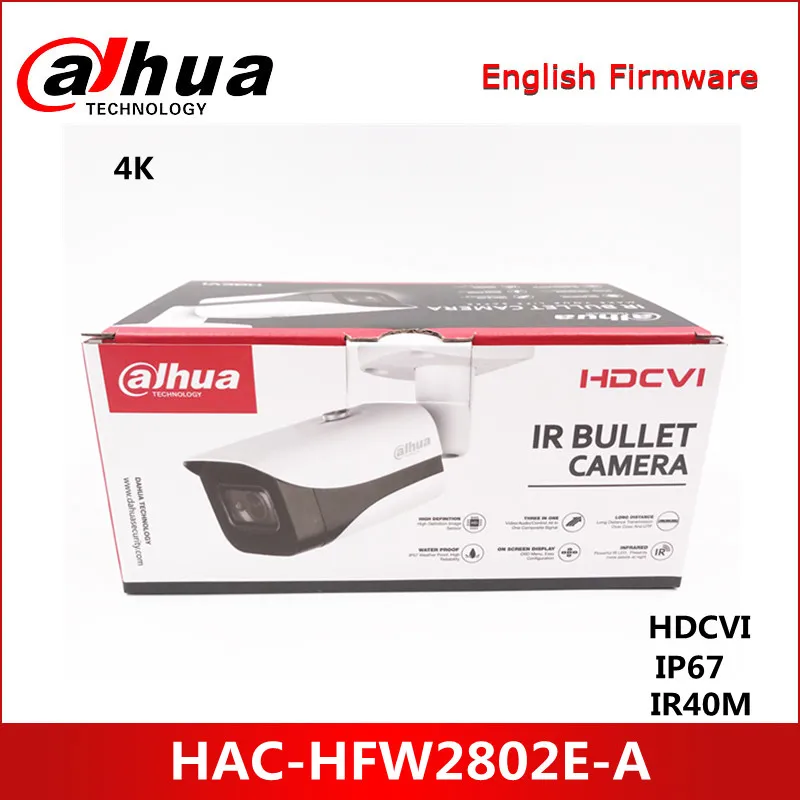 

Камера видеонаблюдения Dahua, 8 Мп, стандартная камера 4K Starlight HDCVI IR Bullet